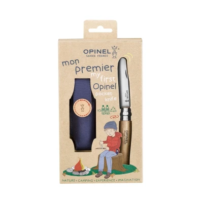 Afbeelding van Opinel My First Kinderzakmes RVS/Beuk Etui