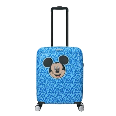 Afbeelding van American Tourister Trolley Funlight Disney Spinner 55 / 20 Mickey Lenticular Blue Blauw