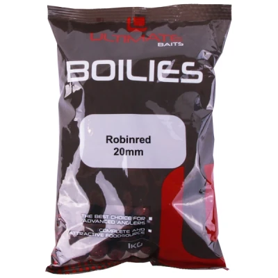 Afbeelding van Ultimate Baits Boilies 20mm 1kg Robinred