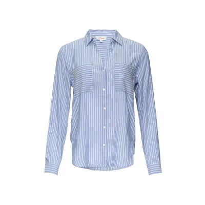 Afbeelding van s.Oliver Bloes Maat 36 Vrouwen 54G9 BLUE Viscose