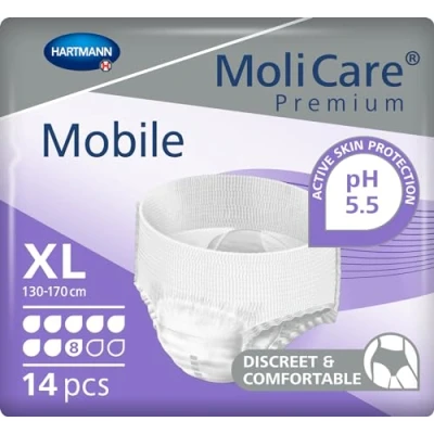 Image de Molicare Pr Mobile 8 Drops Xl 14 P/s