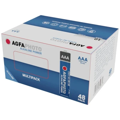 Afbeelding van AgfaPhoto Power LR03 AAA batterij (potlood) Alkaline 1.5 V 48 stuk(s)