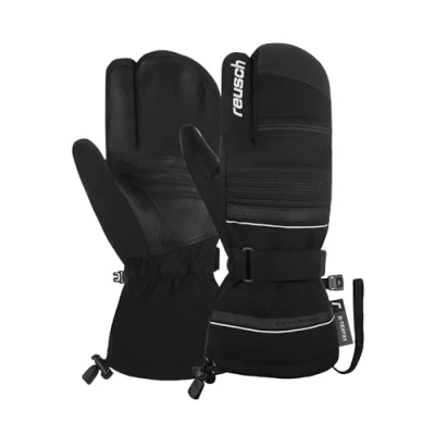 Afbeelding van Reusch Conan R Tex XT Lobster Handschoenen Heren Black White 10 (handomtrek 25,4 Cm) Zwart &amp; Wanten