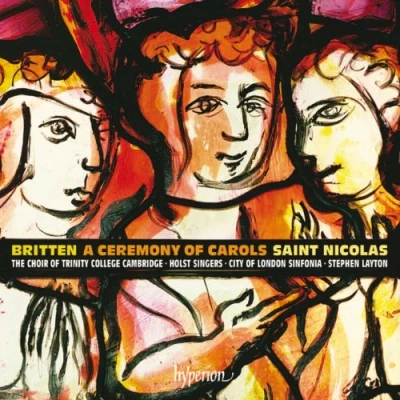 Afbeelding van City Of London Sinfonia, Choir Trinity College Cambridge, Stephen Layton Britten: St.Nicholas/Ceremony Carols (CD)