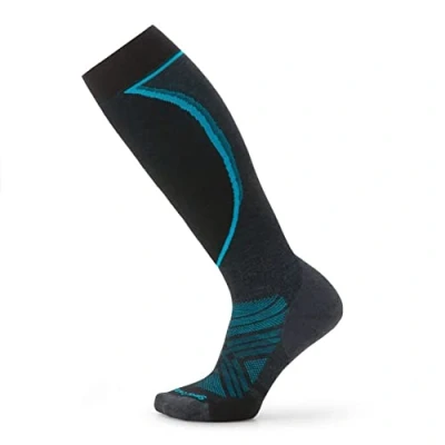 Afbeelding van Smartwool Targ. Cush. OTC skisokken Dames Charcoal Small