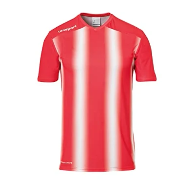 Afbeelding van Uhlsport Stripe 2.0 Shirt Korte Mouw Heren Rood / Wit Maat: 3XL