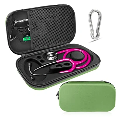 Afbeelding van ZLiT Stethoscoop draagtas compatibel met 3M Littmann voor verpleegsters, artsen en medische studenten (groen)