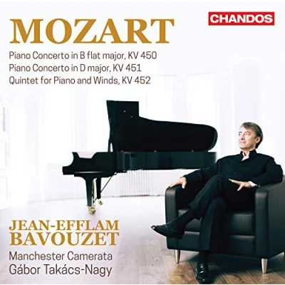 Afbeelding van Jean Efflam Bavouzet, Manchester Camerata, Gábor Takács Nagy Mozart: Piano Concertos Vol.3 (CD)
