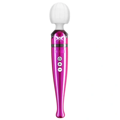 Afbeelding van Wand Vibrator Pixey Deluxe Roze Chrome