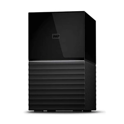 Image de WD My Book Duo WDBFBE0280JBK Baie de disques 28 To 2 Baies HDD 14 x USB 3.1 Gen 1 (externe)