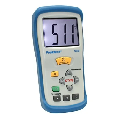Afbeelding van Peaktech 5110 digitale thermometer 1 kanaal type K ( 50 ... + 1300 C)