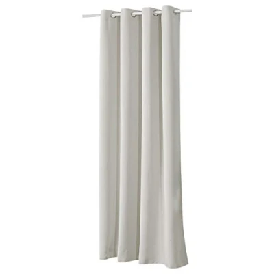 Afbeelding van WOLTU VH5878 cm Verduisteringsgordijn, ondoorzichtig, thermisch gordijn voor ramen, woonkamer, zonnegordijn met roestvrijstalen ogen slaapkamer, 1 stuk crèmekleurig, 135 x 225
