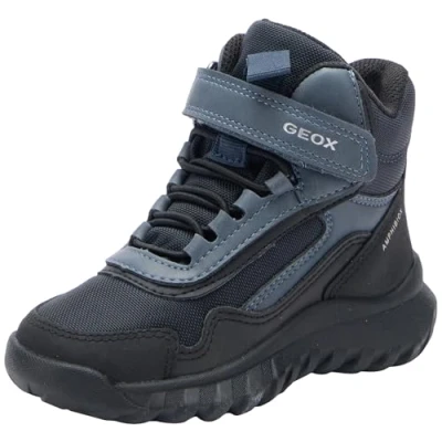 Afbeelding van Geox Simbyos BOY ABX Korte laarzen voor kinderen, Maat: 38, Avio/black Imitatieleer/ textiel