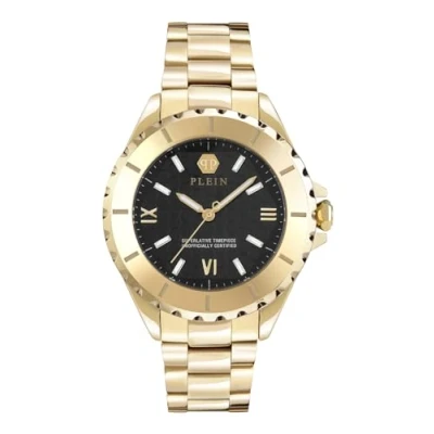 Afbeelding van Philipp Plein Heaven PWPOA0524 Horloge Staal Goudkleurig Ø 38 mm