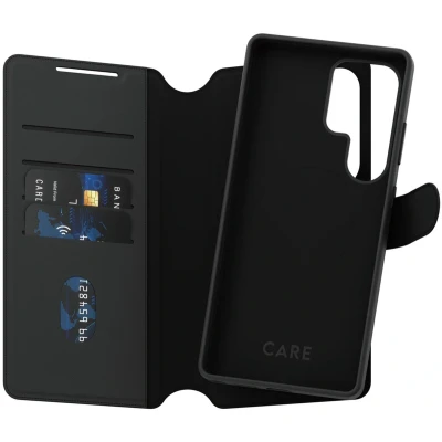 Afbeelding van PanzerGlass CARE by Feature Case Tango Two in One Wallet m. Qi Compatible Samsung Galaxy S 2025 Ul (Samsung S25 Ultra), Smartphonehoes, Zwart