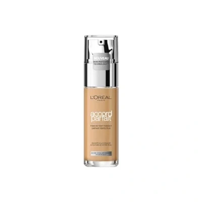Image de L’Oréal Paris Fond de teint Accord Parfait 5R/C à couvrance naturelle avec acide hyaluronique et SPF 16 30 m