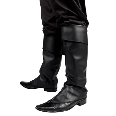 Afbeelding van Boland Beenkappen Hunter One size Zwart Volwassenen Mannen Piraten