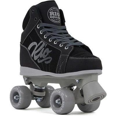 Afbeelding van RIO ROLLER LUMINA rolschaatsen zwart/grijs, 39,5