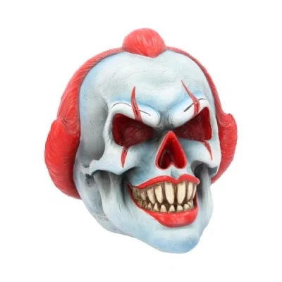 Afbeelding van Nemesis Now Schedels Griezelige Horrorclown Beeld Wit 18cm