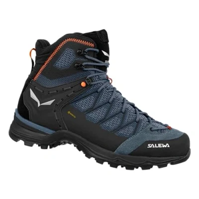 Afbeelding van Salewa Ms Mountain Trainer Lite Mid Gore tex Trekking en wandelschoenen voor heren, Java Blauw Zwart