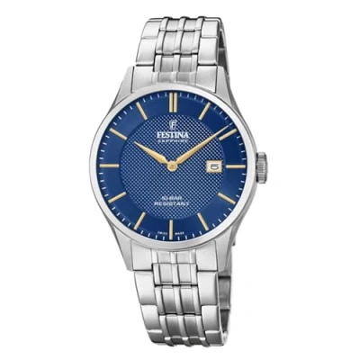 Afbeelding van Festina Swiss MADE Horloge, Heren, Maat: One Size, Blue