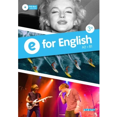 Image de E for English 3e Anglais Ed.2014 Livre de l&#039;élève