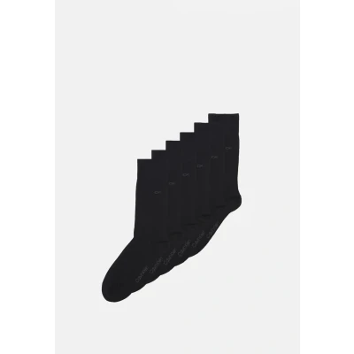 Afbeelding van Calvin Klein Underwear MEN Casual FLAT Carter 6 PACK Sokken, Heren, Maat: 43 46, Black