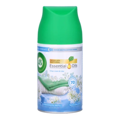 Afbeelding van Airwick Freshmatic Navul 250 ml Crisp Linen &amp; Lilac 6113
