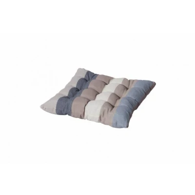 Afbeelding van Madison Toscane zitkussen 46x46 cm Victoria taupe