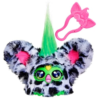Image de Furby Furblets Moo Boo, Mini Peluche Électronique Pour Filles Et Garçons, Plus De 45 Sons, A Partir 6 Ans, Série 4, Hasbro
