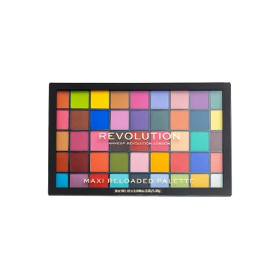 Afbeelding van Makeup Revolution MAXI Reloaded Eyeshadow Palette Oogschaduwpalet, Dames, Maat: 60.75 g, Monster mattes