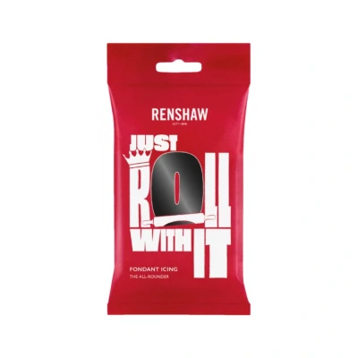 Afbeelding van Renshaw Rolfondant Zwart 250g