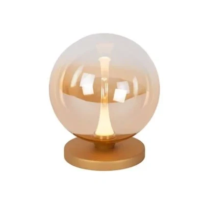 Afbeelding van Lucide Gisela tafellamp 16cm led dimb 1x5W 2700K amber