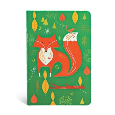 Afbeelding van Tracy Walker&#039;s Animal Friends Mister Fox Mini Lined Hardcover Journal