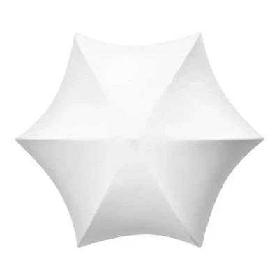 Afbeelding van ferm LIVING Poem Wandlamp Ø60 White/Cashmere