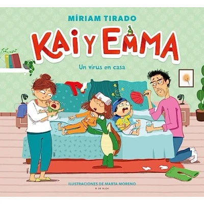 Afbeelding van Kai y EMMA Emma: Un Virus en casa / A at Home