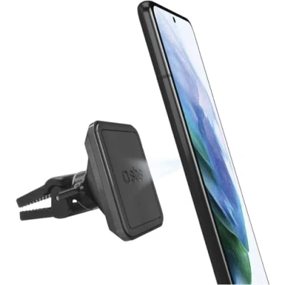 Afbeelding van SBS XL Ventilatierooster Telefoonhouder Auto met Magneet Zwart