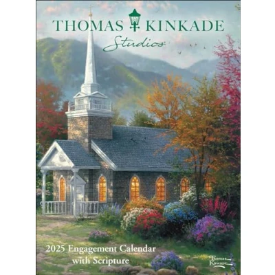 Afbeelding van Thomas Kinkade: Engagement Calendar with Scripture 2025