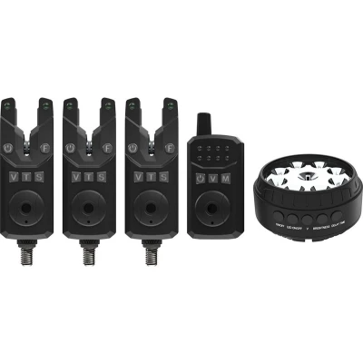 Afbeelding van Sonik SKS2 Alarm Set 3+1 Met Bivvy Lamp Beetmelders