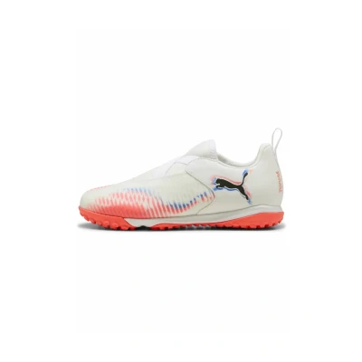 Afbeelding van FUTURE 8 MATCH TT halfhoge voetbalschoenen zonder veters, Zwart/Rood/Wit, Maat 33 PUMA