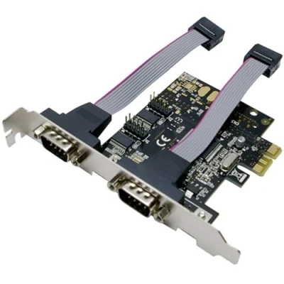 Afbeelding van LogiLink PC0031 Seriële interfacekaart Serieel (9 pol.) PCIe