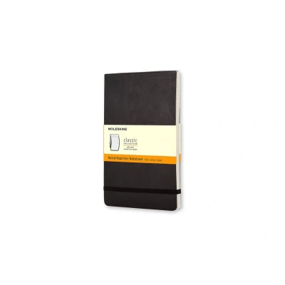 Afbeelding van Moleskine Reporter Notitieboek Pocket Softcover Gelinieerd Zwart