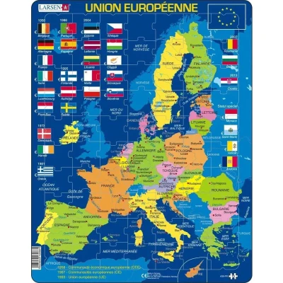 Afbeelding van Larsen LA A39 FR puzzel Framepuzzel 70 stuk(s) Kaarten