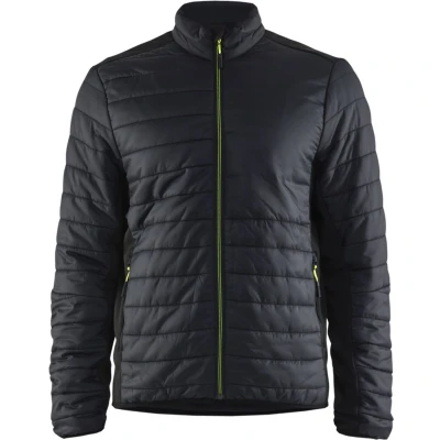 Afbeelding van Blaklader 4710 2030 Warm gevoerd vest Zwart/High Vis Geel XS