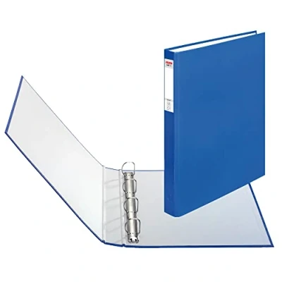 Image de herlitz classeur à anneaux, A4, mécanisme 4 bleu