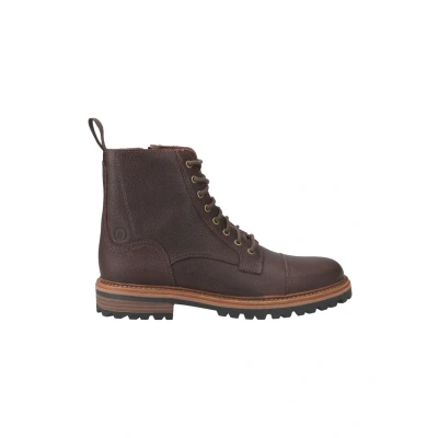 Afbeelding van Clarks Originals 97 HI Veterboots, Heren, Maat: 42.5, Braun Leer