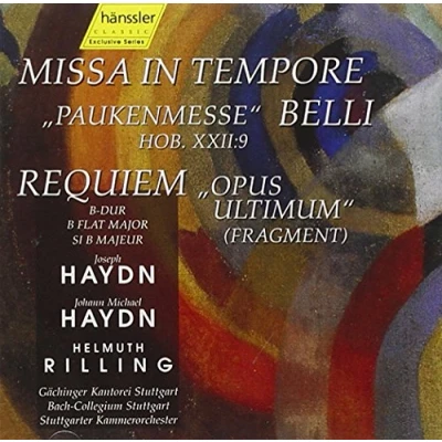 Afbeelding van Gaechinger Kantorei Missa In Tempore Belli / Requiem Op (CD)