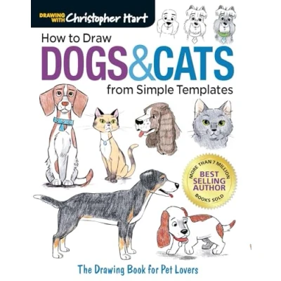 Afbeelding van How to Draw Dogs &amp; Cats from Simple Templates