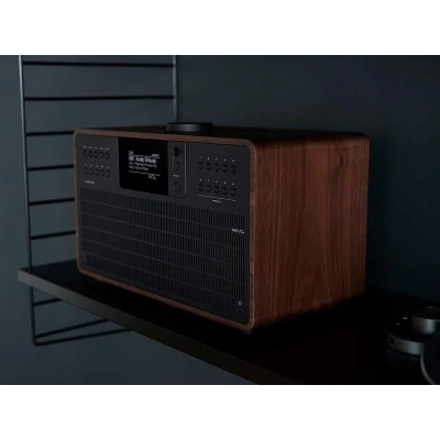 Afbeelding van Revo SuperCD CD speler Dab Radio Internetradio Walnoot/Zwart