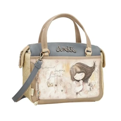 Afbeelding van Anekke Bowling Memories Tas Elegant en grote capaciteit Ritssluiting afneembare schouderriem Afmetingen: 28 x 22 14 cm, Diversen, Diverse
